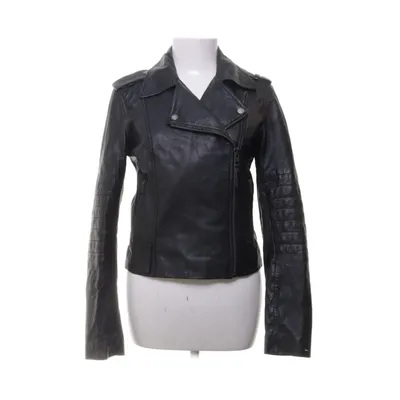 Bikerjack (Zwart) van Hilfiger Denim Leer