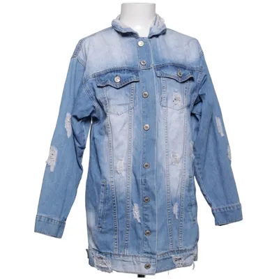 Spijkerjas (Blauw) van Realty Jeans Katoen, Elastaan