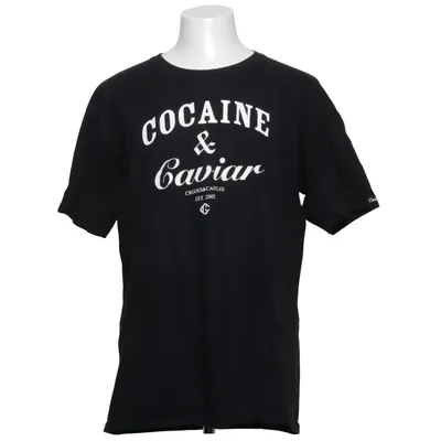 T-shirt (Cocaine & Caviar) from Crooks & Castles Cotton
