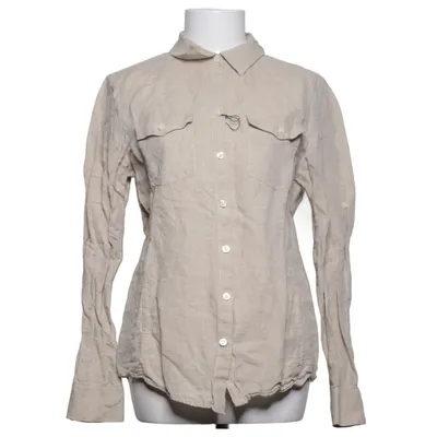 Skjorte (Beige) fra Banana Republic Bomuld, Linned