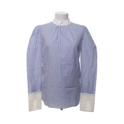 Blouse (Wit, Blauw) van YAS Katoen