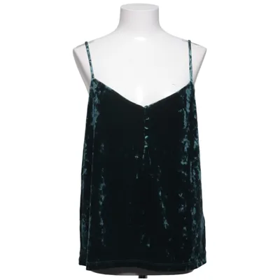 Tank Top (Blue) from Lindex Elastane, Polyester