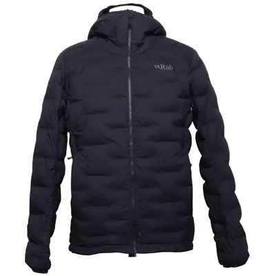 Daunenjacke (Schwarz) von Rab Feder, Polyamid, Polyurethan, Recyceltes Polyester