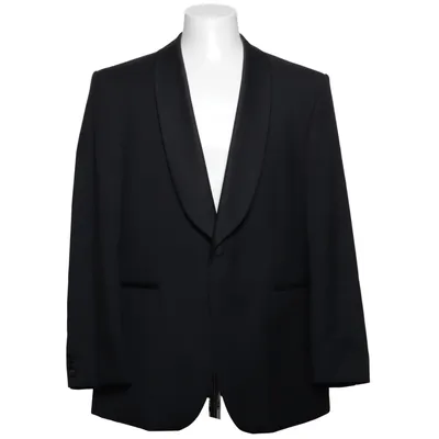 Tuxedo jacket (Black) from Bäumler Wool