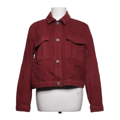 Denim jacket (Red) from Caroll Cotton