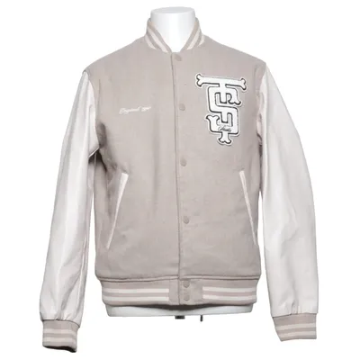 Veste universitaire (Beige, Blanc) de Jack & Jones Originals