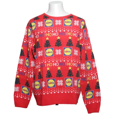 Pull de Noël (Rouge, Multicolore) de Lidl Acrylique