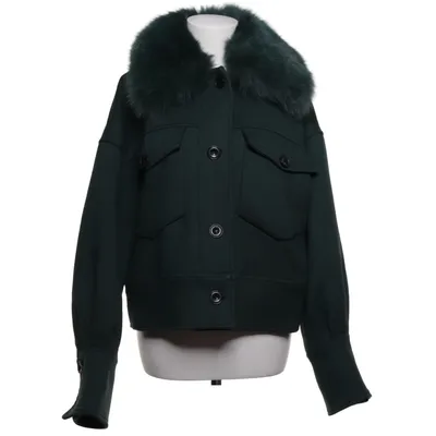 Jacka (Grön) från Meotine Rävpäls, Polyester, Viskos