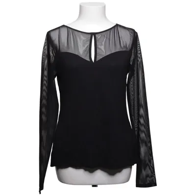 Topp (Svart) från H&M Elastan, Polyester, Viskos