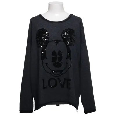 Sweatshirt (Gris) de Disney Mickey Mouse Cachemire, Laine de mouton