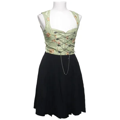 Dirndl (Grøn, Sort, Flerfarvet) fra C&A Polyamid, Polyester, Silke, Viscose
