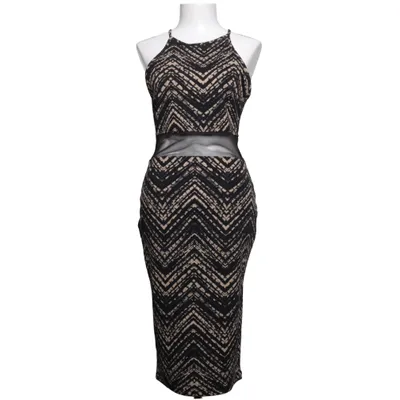 Robe (Noir, Beige) de Necessary Clothing Élasthane, Polyester