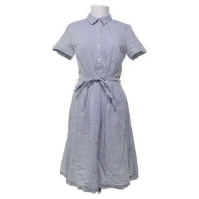 Skjortklänning (Blå, Vit) från Montego Bomull, Elastan, Nylon