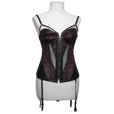 Corset (Black, Red) from Palmers Elastane, Polyamide, Polyester