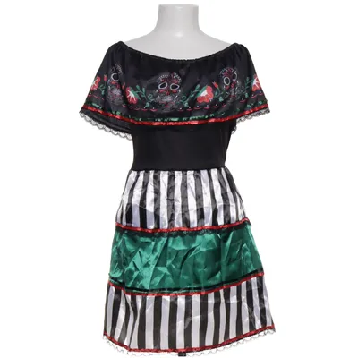 Maskeradkläder (Svart, Vit, Grön, Röd) från Smiffy's Polyester