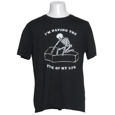 T-shirt (Svart) från Romwe Elastan, Polyester