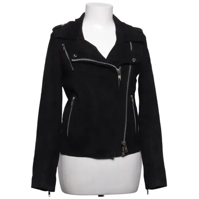 Biker jacket (Black) from MDK Cotton, Polyester, Suede