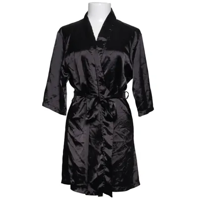 Morgenkåbe (Sort) fra Kiss me Polyester