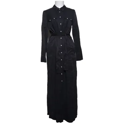 Shirt dress (Black) from Denham Cotton, Cupro