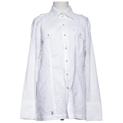 Chemise (Blanc) de Airfield Coton, Élasthane