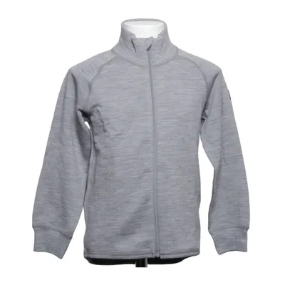 Fleecejacka (Grå) från Polarn O. Pyret Merinoull