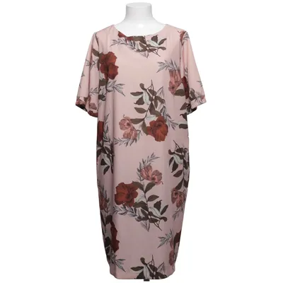 Dress (Pink, Brown) from Nathalie Vleeschouwer Elastane, Polyester