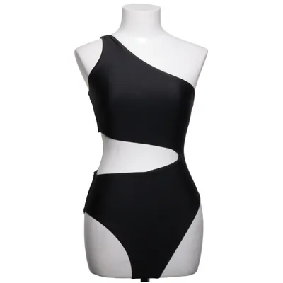 Maillot de bain une pièce (Noir) de H&M Élasthane, Polyamide, Polyester