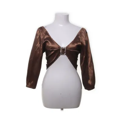 Crop top (Brown) from Hosbjerg Nylon, Polyester, Elastane