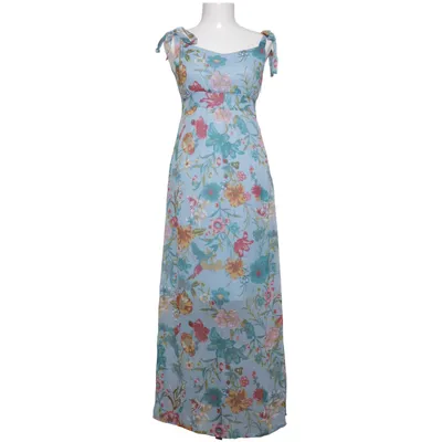 Robe longue (Bleu, Multicolore) de Cheer Polyester
