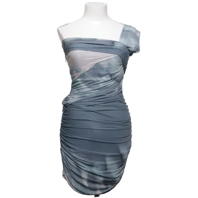 Klänning (Grå, Flerfärgad) från Zara Elastan, Polyester