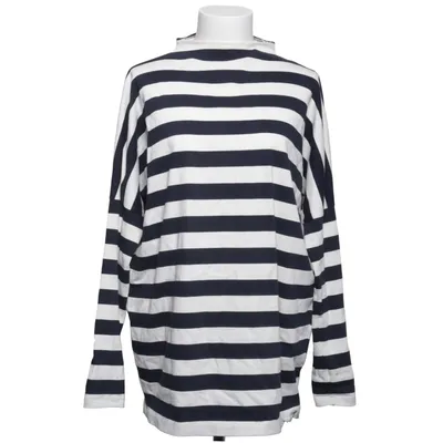 Lange mouwen shirt (Blauw, Wit) van Penn & Ink N.Y Katoen