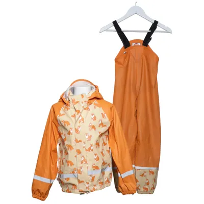 Regnställ (Orange, Flerfärgad) från Pax Polyester
