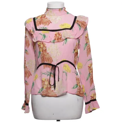 Bluse (Pink, Flerfarvet) fra Ganni Viscose