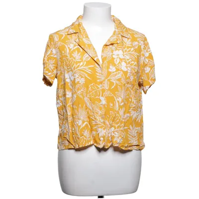 Kortärmad skjorta (Gul, Vit, Flerfärgad) från Forever 21 Viskos