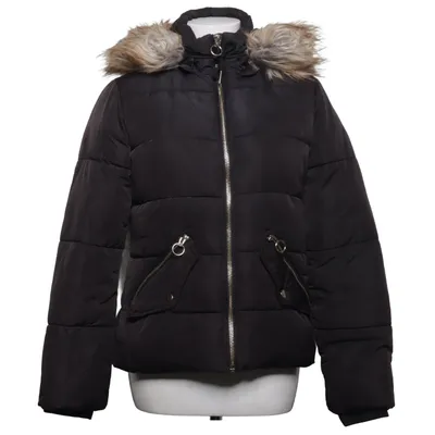 Winter jacket (Black) from Topshop Acrylic, Elastane, Polyester
