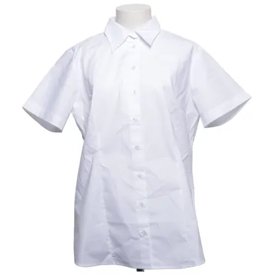 Korte mouwen shirt (Wit) van Greiff Katoen, Elastaan, Polyester