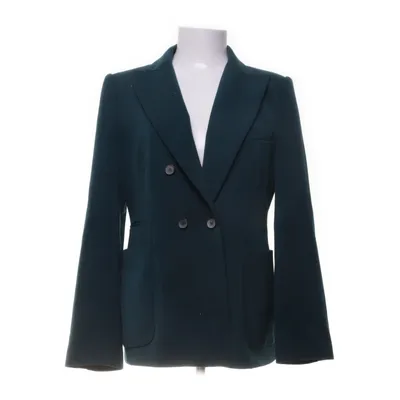 Kavaj (Grön) från Zara Woman Elastan, Polyester, Ull