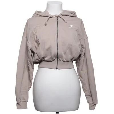 Huvtröja (Beige) från Gymshark Bomull