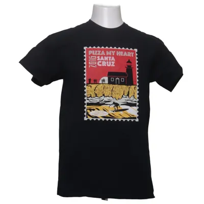 T-shirt (Svart, Flerfärgad) från Gildan Bomull