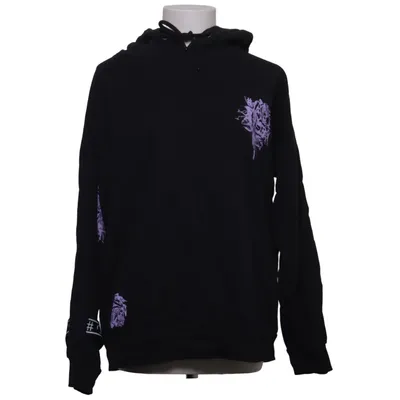 Hoodie (Black, Purple) from One More Story Cotton