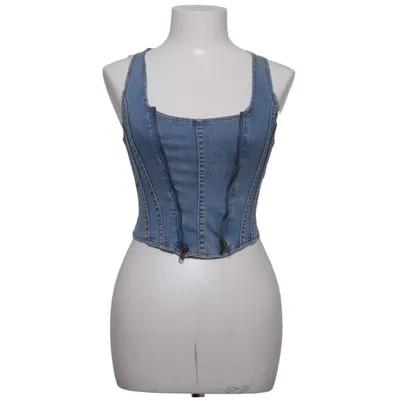 Crop top (Blue) from I.AM.GIA Cotton, Elastane, Polyester