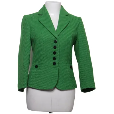 Kavaj (Grön) från Marks & Spencer Polyester, Ull