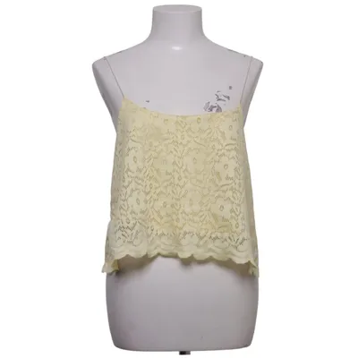 Crop top (Jaune) de FB Sister Élasthane, Polyester