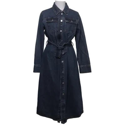 Denim dress (Blue) from Zara Cotton