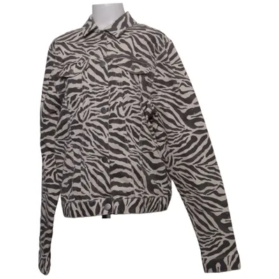 Jeansjacka (Beige, Grå) från H&M Bomull, Elastan