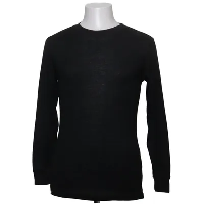 Langærmet t-shirt (Sort) fra Pogue Original Polyester