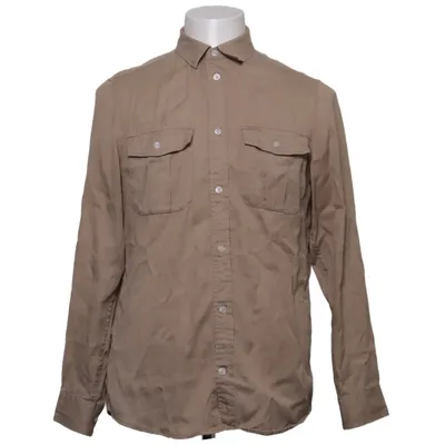 Shirt (Beige) from H&M Man Lyocell, Cotton