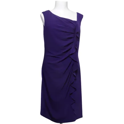 Wrap dress (Purple) from Dressbarn Elastane, Polyester