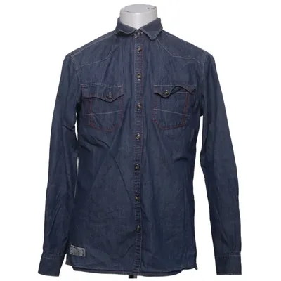 Chemise en jean (Bleu) de Iceman Coton