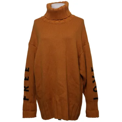 Rollkragenpullover (Gelb) von 5 Preview Acryl, Merinowolle